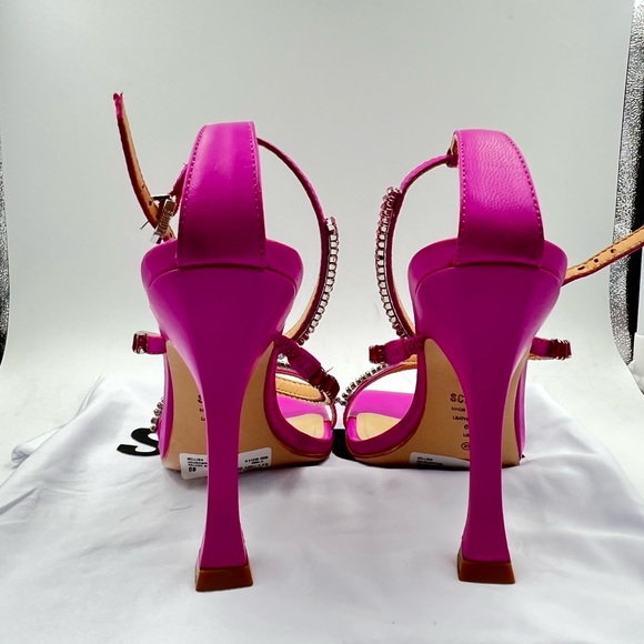 Beautiful/ high-quality Schutz shoes gorgeous color hot pink size 6 almost new - Picture 6 of 11